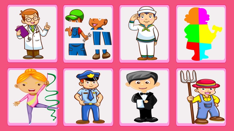 Occupations Puzzle Game For Kids by Hatice PARLAK