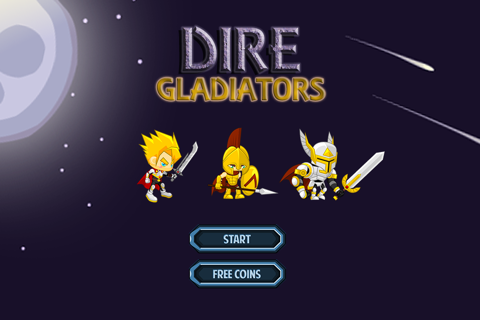 Dire Gladiators – A Knight’s Legend of Elves, Orcs and Monsters screenshot 2