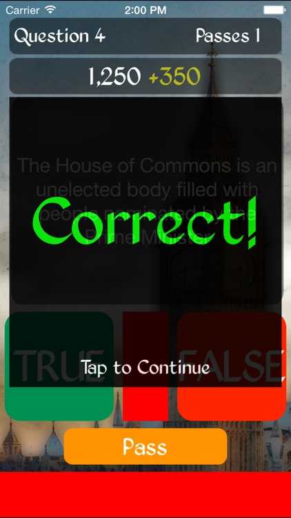 True or False - The House of Commons Trivia Quiz