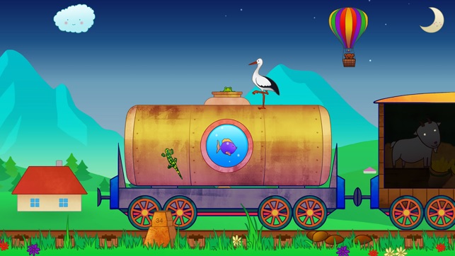 Animal Train for Toddlers(圖4)-速報App