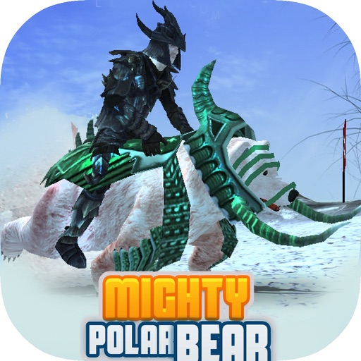 Mighty Polar Bear Rider Icon