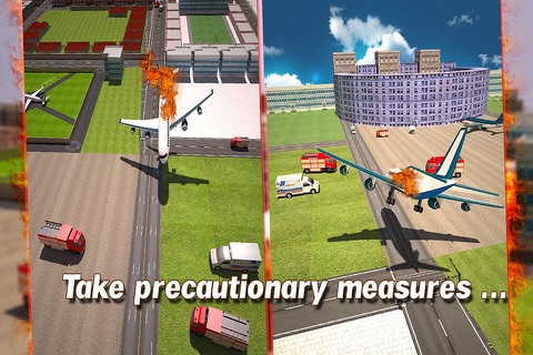 Airport Fire Emergency Rescue 3D screenshot 3