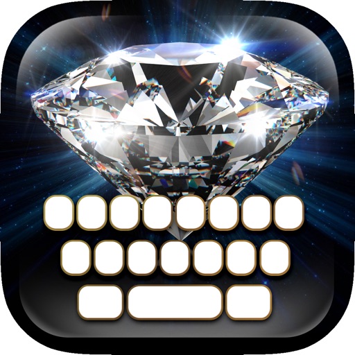 KeyCCM –  Diamond & Jewel Custom Color Wallpaper Keyboard Themes icon