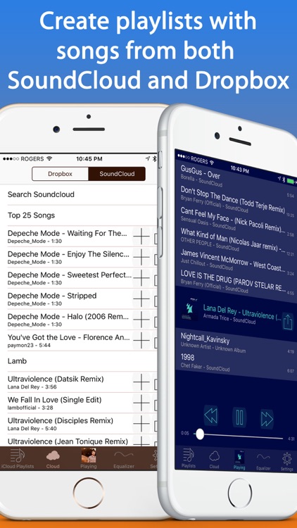 CloudEQ - Equalizer for Dropbox and SoundCloud