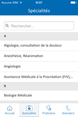 Clinique Victor Pauchet screenshot 2