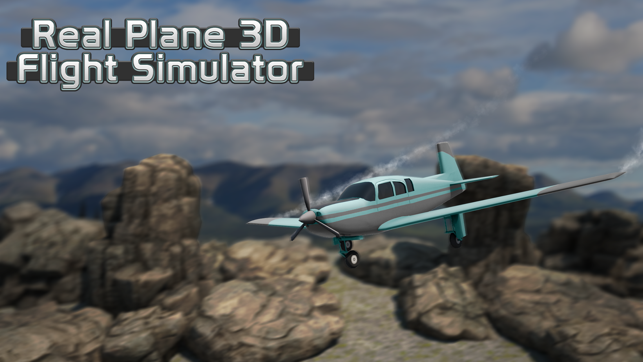 真正平面的 3D 飛行模擬器 - Real Plane 3D Flight Si