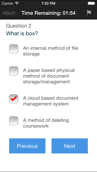 How to cancel & delete Test Check Learn from iphone & ipad 4