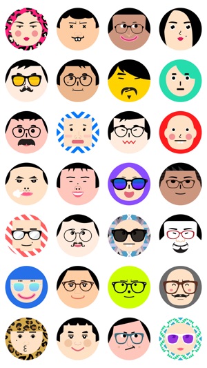 Flat Face - Avatar Face Maker(圖1)-速報App