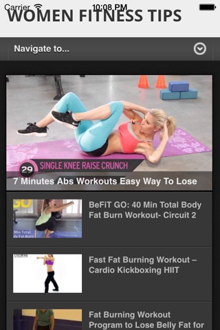 Female Fitness - Great Fitness Tips For Living a Healthy Life screenshot 2