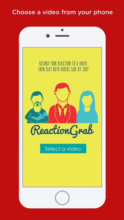 ReactionGrab - Record Reactions & Watch Split-Screen Video