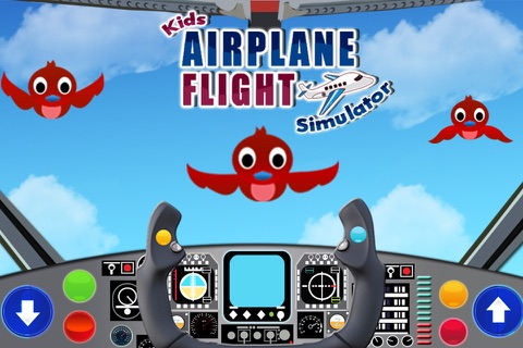 Kids Airplane Flight Simulator screenshot 2