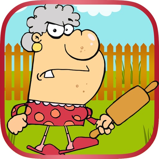 Angry Grandma Dash iOS App