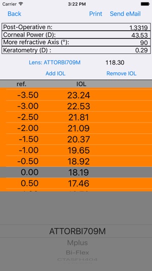 IOL Calculator 3.0 Camellin Calossi(圖4)-速報App