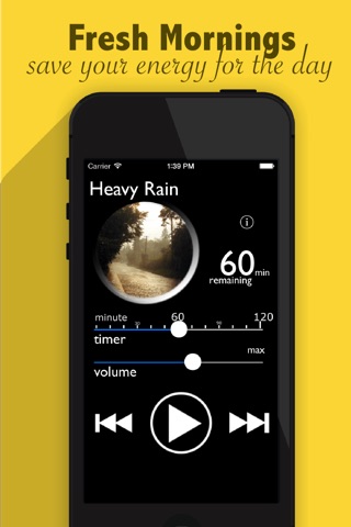 Sleep Maker Rain Lite screenshot 2