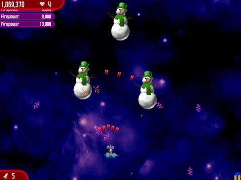 Chicken Invaders 2 Xmas HD screenshot 3