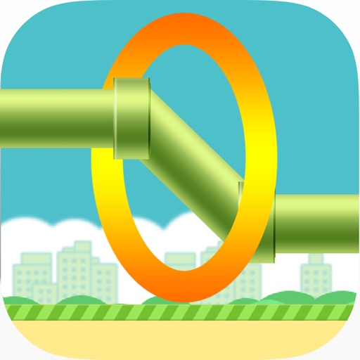 Flappy Circle Flinch - Don't Stop Through The Ring !