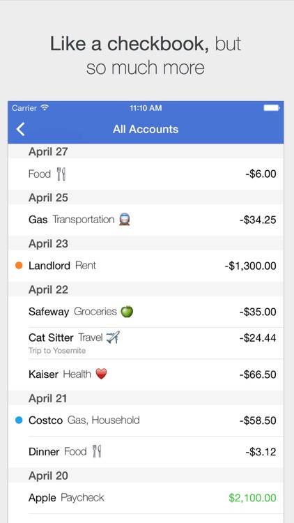 Savings – Simple Checkbook, Money Tracker screenshot-4