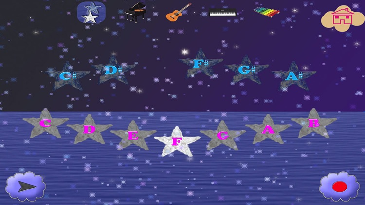 123 Piano Shiny Stars - Best Way To Start Play The Piano For Kids HD