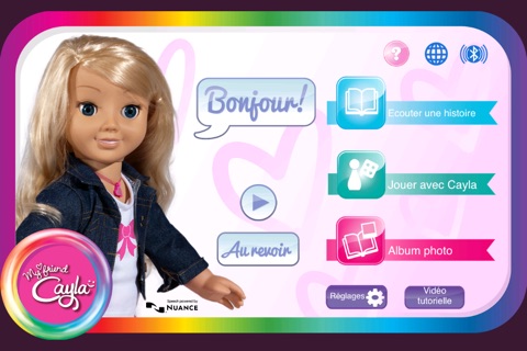 My friend Cayla App (Version Française) screenshot 2