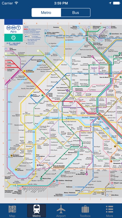 Paris Offline Map - City Metro Airport and Travel Plan