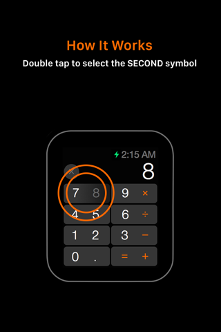 2TapCalc - Specially Designed Calculator for Apple Watch screenshot 2