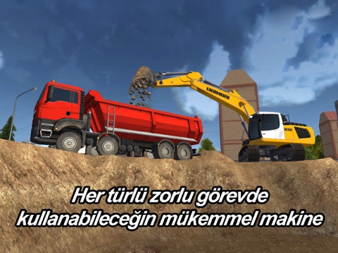 Construction Simulator 2014 ipad ekran görüntüleri