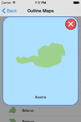 Country Shapes screenshot 3