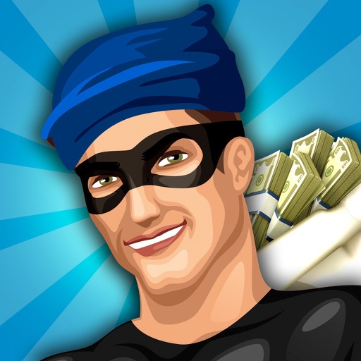 A Bank Heist Crook Running - Robber Getaway Rush icon