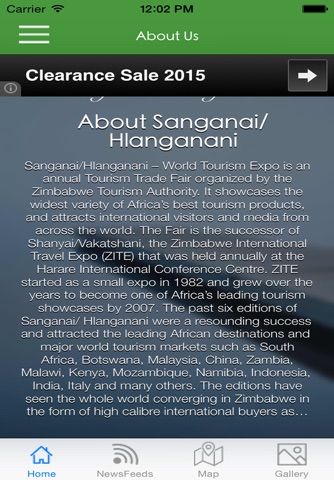 Sanganai World Travel Expo screenshot 2