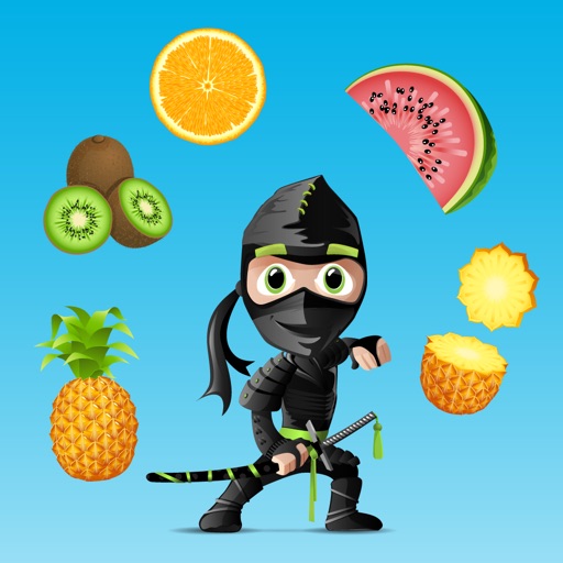 Ninja Master : fruit slashing kung fu challenge icon