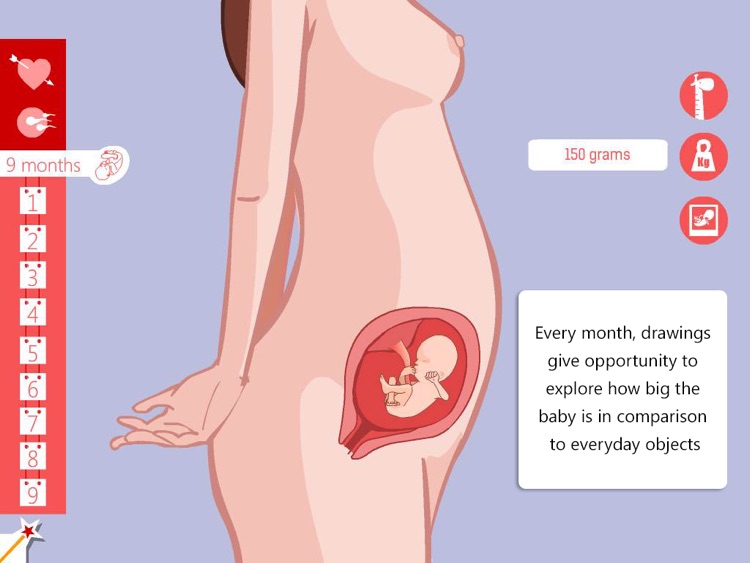 9 months ! A multimedia documentary for children to learn how a baby grows in its mother’s tummy.