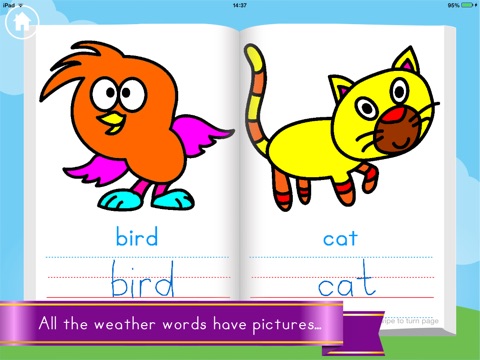 Everyday Words Pro - Early Learning Reading Writing Coloring Book screenshot 4