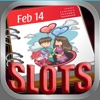 Valentine's Day Slots - Slot Machines of Love & Big Blackjack Card Games FREE