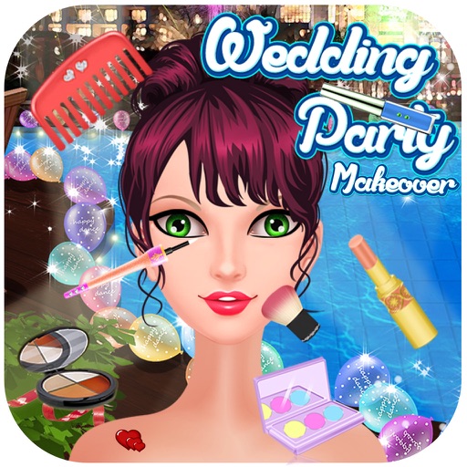 Wedding Party MakeOver Icon