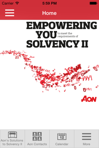 Aon Solvency II screenshot 3