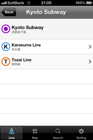 KYOTO Route Map screenshot 3