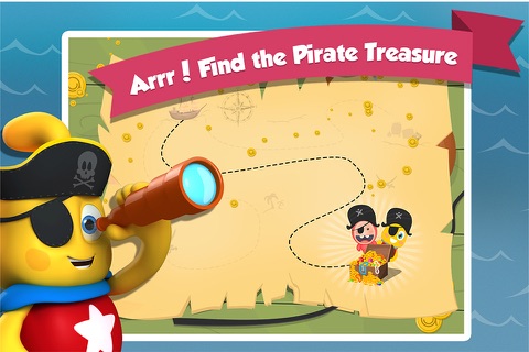 Icky the Pirate -  Treasure Trace - Learn to write Uppercase ABC - Lesson 2 of 3 FREE screenshot 2