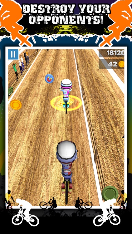 3D BMX Bike Racing Game for Teens by Impossible ATV Race Challenge Games FREE screenshot-2
