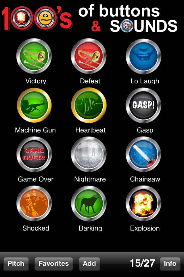 100's of Buttons & Sounds Pro screenshot 2