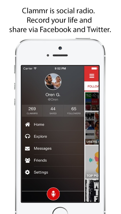 Clammr Radio – Discover Podcasts, Music, & News Headlines screenshot-3