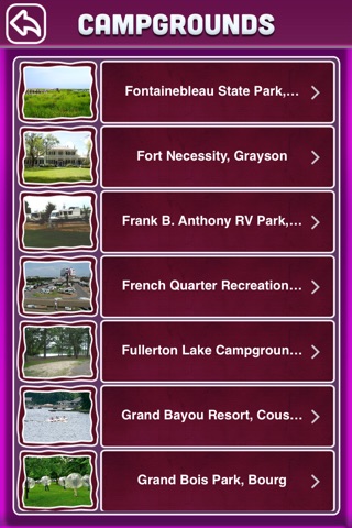 Louisiana Campgrounds Offline Guide screenshot 3