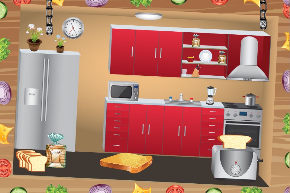 Sandwich Maker - Crazy fast food cooking and kitchen game screenshot 2