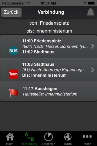 A+ Premium Fahrplan Bonn screenshot 4