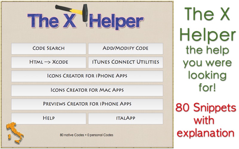 【图】The X Helper – Xcode和Objective-C的iPhone应用程序开发人员的帮助(截图1)