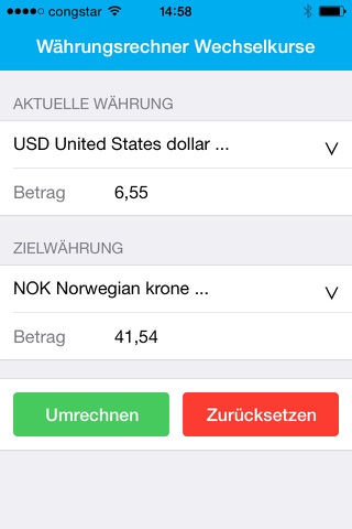 Währungsrechner Wechselkurse Währungsumrechnung screenshot 3