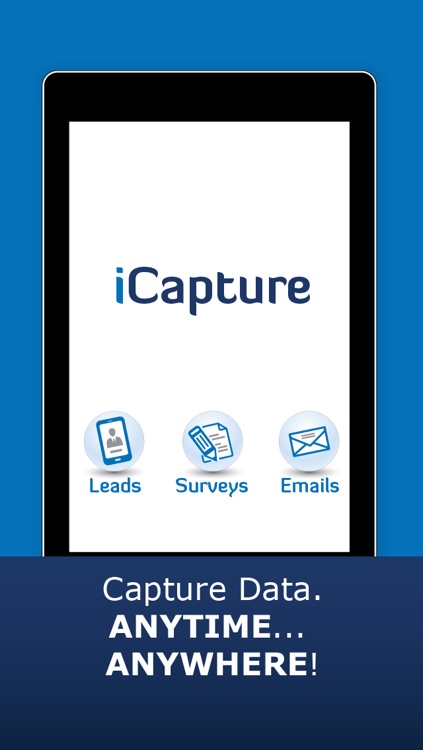 iCapture - Mobile Lead Capture, Surveys and Email & Offline Data Collection Forms