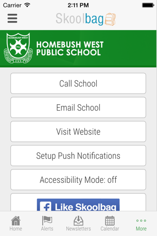 Homebush West Public School - Skoolbag screenshot 4