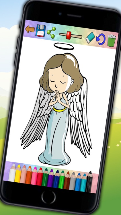 The bible for children - Drawings to paint and book to color screenshot-3