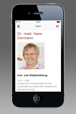 Dr. med. Hans Germann screenshot 4