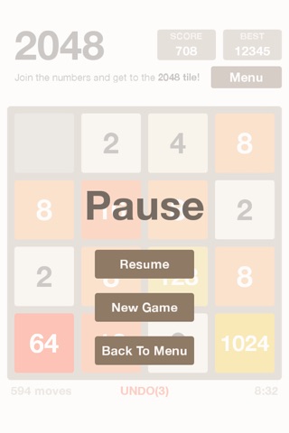 2048 Clean screenshot 4